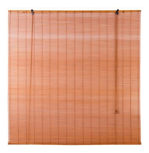 Persiana Enrollable 160x165 Cm Bambú Cedro