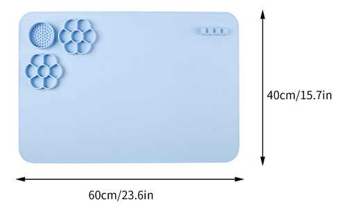 Tapete Grande De Silicona Para Pintar Y Tapete Antiadherente