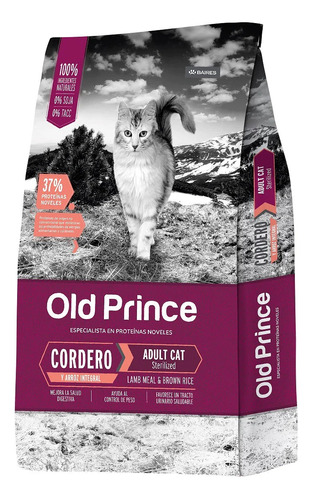 Old Prince Gato Castrado [cordero] 7.5kg