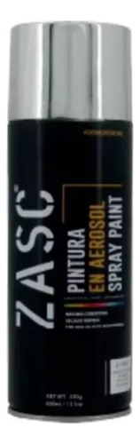 Pintura Spray Aerosol Cromado Brillante 400ml Zasc Gs