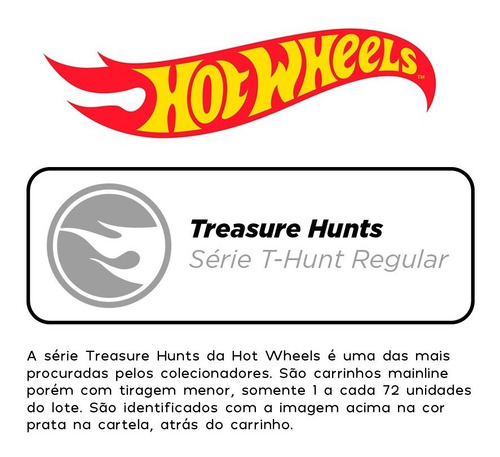 Imagem 2 de 4 de Carrinho Hot Wheels Raro T-hunt - Edição Colecionador Mattel