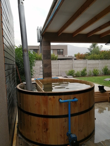 Imagen 1 de 1 de Tinaja De Madera Machimbrada Tu Spa En Tu Hogar