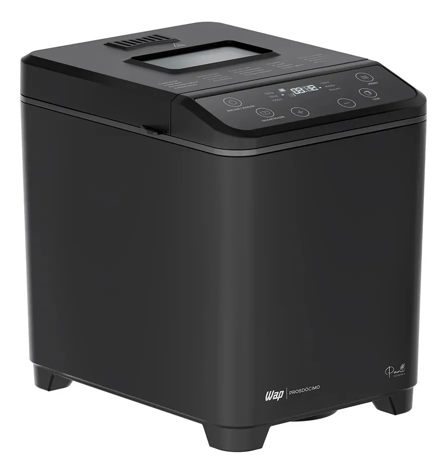 Panificadora WAP PAN GOURMET WPAN01 550W 20 Receitas Timer 15h 220V