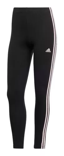 Calça Legging Adidas 3 Stripes Color Block Feminina Azul - GLAMI