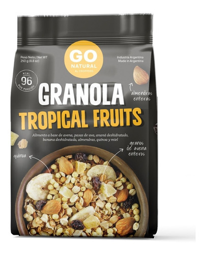 Granola Tropical Fruits X 250gr