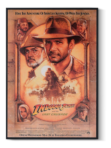 Poster Afiche Indiana Jones 60x90 - Solo Lámina