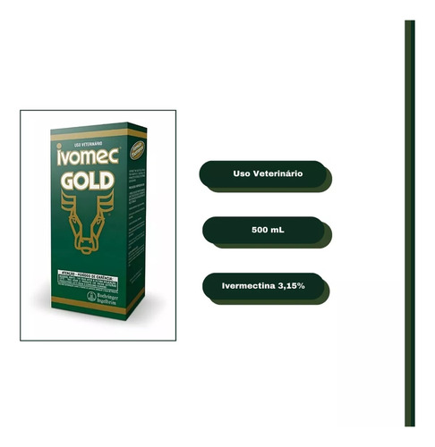 Kit 5 Unidades - Ivomec Gold 500 Ml