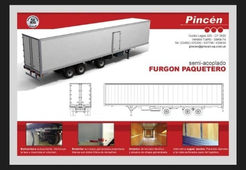 Imagen 13 de 15 de Furgones Pincen ( Termicos Paqueteros Sider )