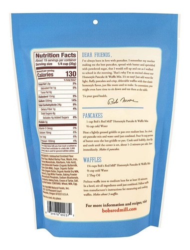 Bob's Red Mill Pancake & Waffle Mix 680 G