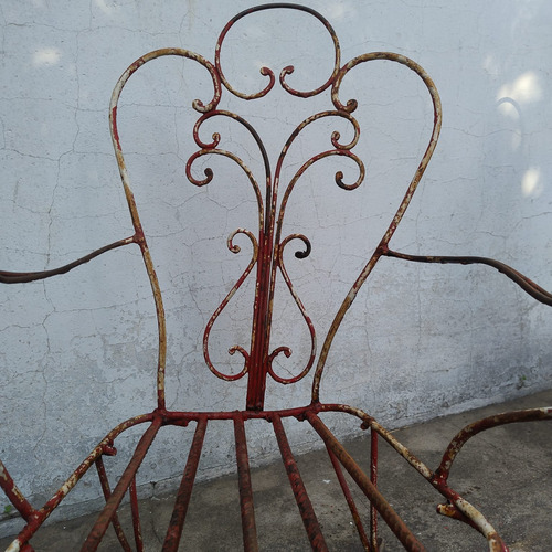 Antiguos Sillones De Jardín Para Niños (a Restaurar) (Usado)
