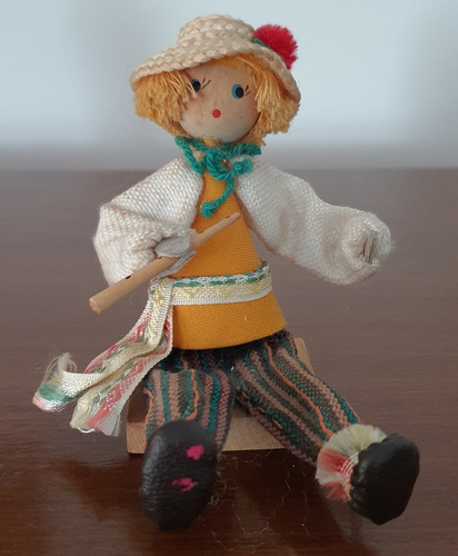 Boneco Colecionável - Flautista - Lituânia
