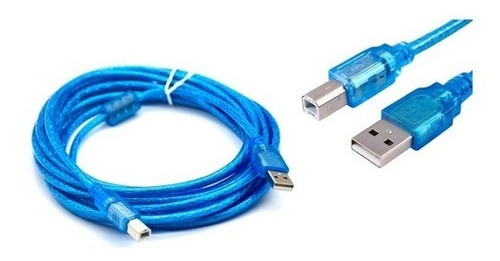 Cable Conector Usb Para Impresora 3 Mts