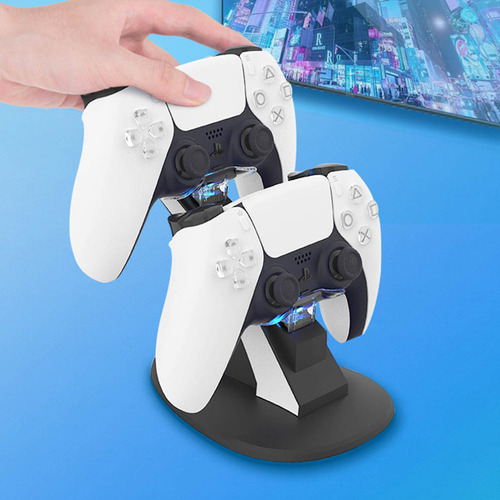 // Base De Carga Dual Para Controlador De Juegos