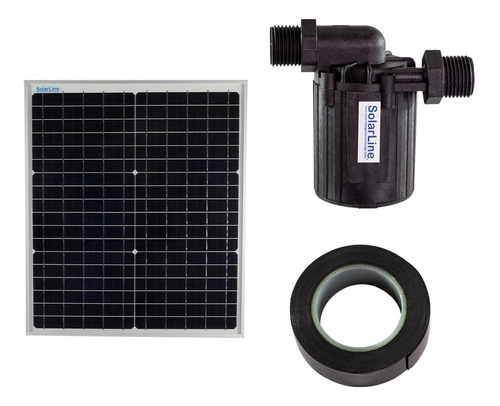 Kit Bomba 15w Circulatoria P/agua Caliente + Panel Solar 20w