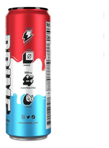 Bebida Prime Ice Pop Lata 330ml