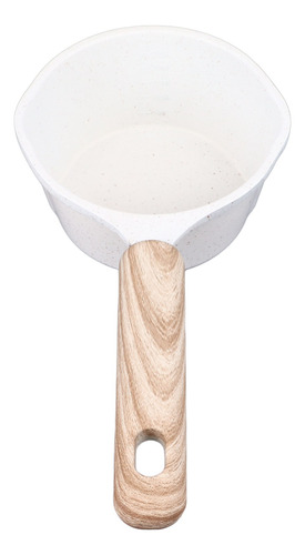 A Panela De Cozinha Branca Branca Evita O Aprofundamento Do