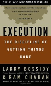 Libro Execution : The Discipline Of Getting Things Done