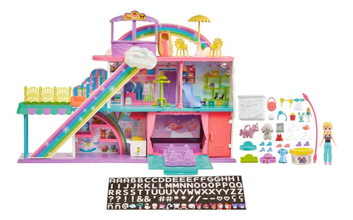 Set De Juego Polly Pocket Centro Comercial Dulces Sorpresas