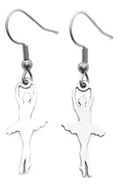 Comprar Aros Bailarina Ballet Clásico Danza Plata 925 Plata 925