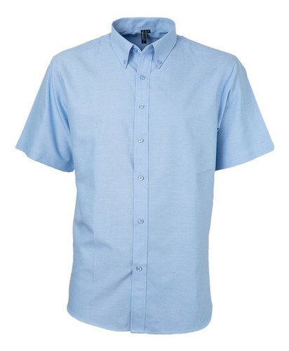 Imagen 1 de 6 de Camisa Oxford Manga Corta Hombre