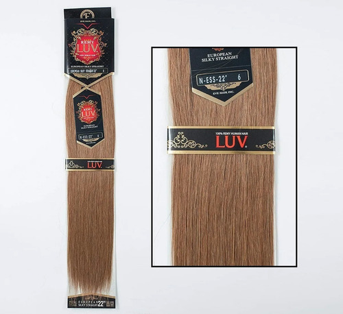 Media Extension De Cabello Eve Luv Remy 22 PLG 100% Humano