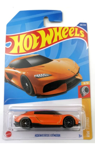 Hot Wheels Escala 1:64 #138 Koenigsegg Gemera Turbo 8/10