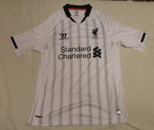 Liverpool Arquero Warrior Talle S Detalle Sponsor Corrido