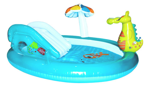Juego Acuatico Alberca Piscina Inflable Cocodrilo Niño Intex
