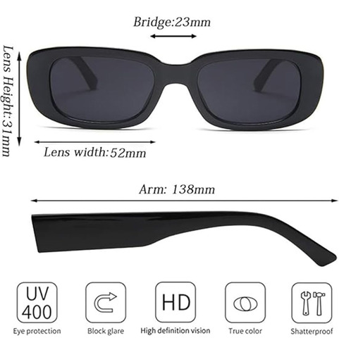 , Lentes De Sol Modas Vintage,2 Pares De Lentes De Sol