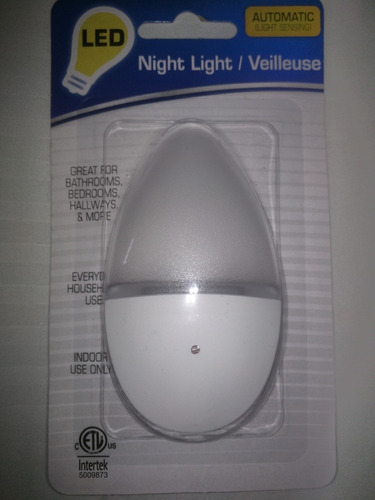 Led Night Light. Automático. Nuevo. 