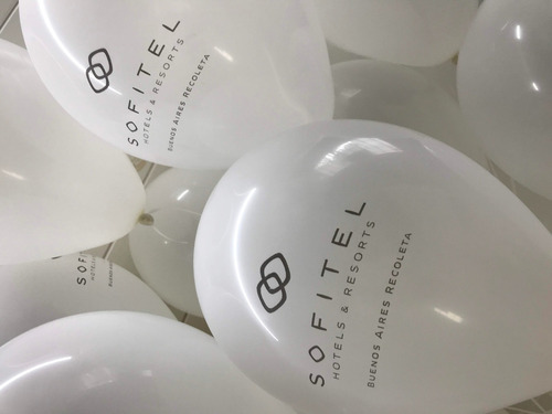 Globos Helio Y Cinta Inflados X 50 De 12 Pulgadas Globelium A