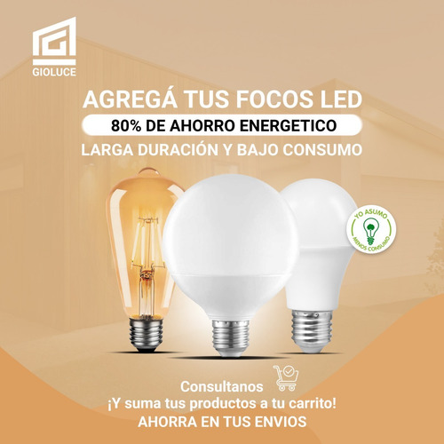 Imagen 2 de 10 de Apliques Pared 2 Veladores Modernos Pantalla Arpillera Led