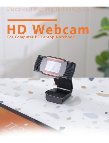 Imagen 3 de 7 de Webcam Hd (720p) Usb + Jack 3.5 Mm Cámara Hd Con Micrófono