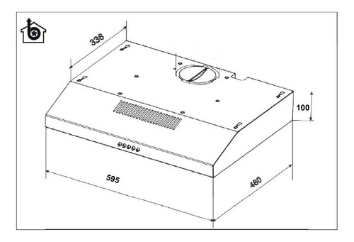 Spar Purificador Eccos Duo -acero-2 Motores (con Salida Ext)