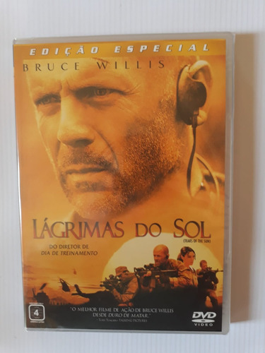Dvd Lágrimas Do Sol - Bruce Willis - Lacrado Original