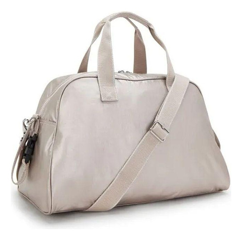 Bolsa De Maternidade E Trocador Kipling Camama Metallic Glow Cor Dourada