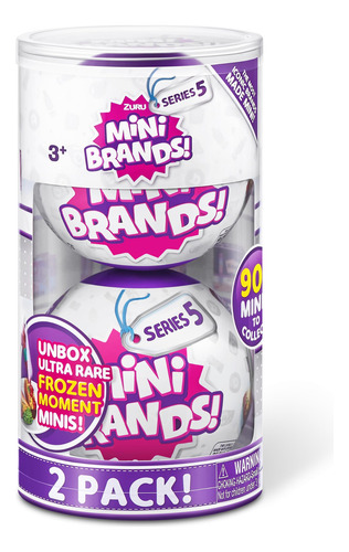 Mini Brands Series 5 ( 2 Bolas ) De Zuru Mini Coleccionab