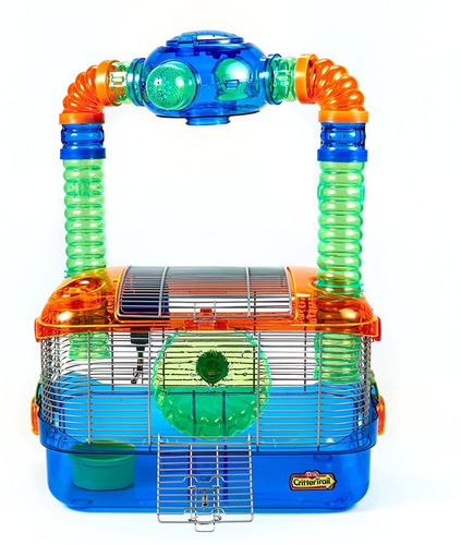 Kaytee Critter Trail Triple Play Hábitat 3 En 1 Para Hámster