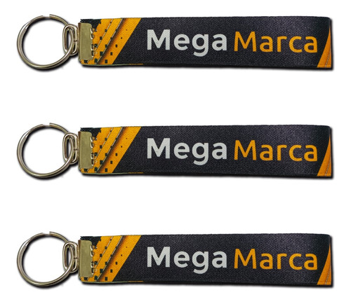 Mini Lanyards Elásticos Sublimados - Cinta Porta Llavero 