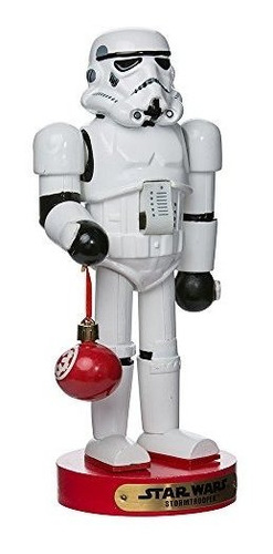 Kurt Adler Stormtrooper Con Balón Ornamento Cascanueces