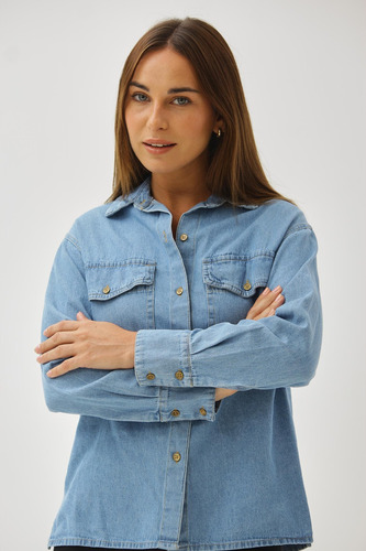 Camisa De Jean Mujer