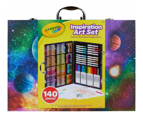 Set De Arte Crayola 140 Piezas   Maletín