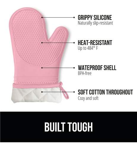 Guantes De Silicona Para Hornear Resistentes Al Calor Cocina