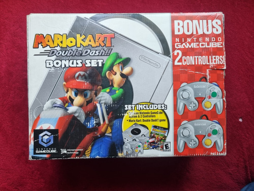 Mario Kart Double Dash Bundle Game Cube Platinum (Usado)
