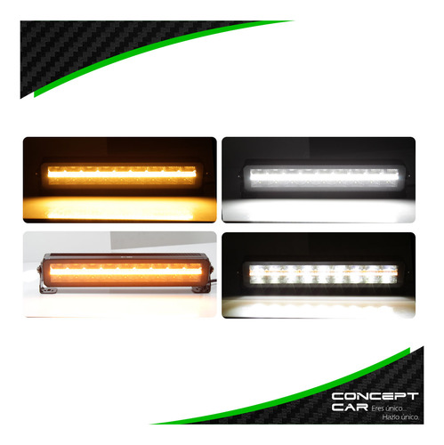 Barra 18 Hiper Led Doble Imperial 17 Pulgadas Reflector 4x4
