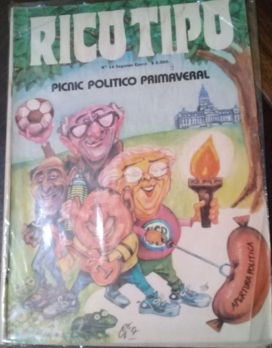  Revista** Rico Tipo**año 1 N° 14 Segunda Epoca. 1979