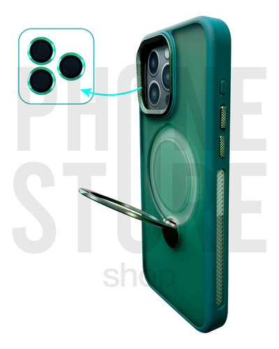 Case Magsafe Multifuncional Para iPhone