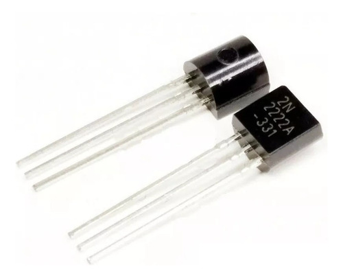 Transistor 2n2222a 2n2222 A Npn 40v 1a To92 X10 Unidad Hobby