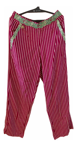 Pantalón Rapsodia, Talle S Con Elástico Atrás.