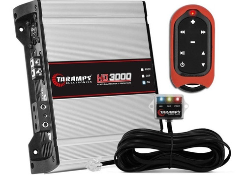 Módulo Amplificador Taramps Hd-2500 + Controle Tlc-3000